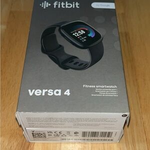 Fitbit Versa 4 Midnight Black Smartwatch